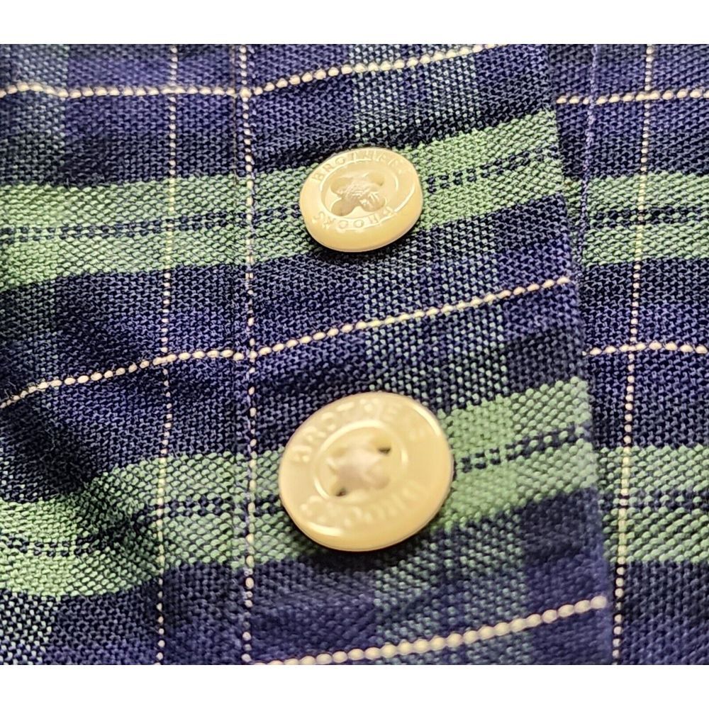 Brooks Brothers Mens Size M‎ Long Sleeve Plaid Button Down - Picture 5 of 13